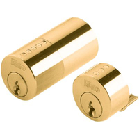 Coppia cilindri esterni 854507 iseo - Ottone chiavi 3 x serie 52n