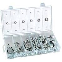 Dado  esagonale  autobloccante  in  kit  self  hand - Zincato  m  4/12  cf=pz  146