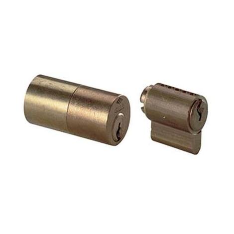 Coppia  cilindri  esterni  0g150  cisa - Ottone  chiavi  3  x  1a631/1a721/1a731
