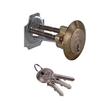 Cilindro esterno staccato 02500 hand cisa - Ottone chiavi 3 mm 85 max