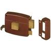 Serratura legno applicare 50110 cisa - C.staccato m2+tirante+pomolo e.mm 70 dx