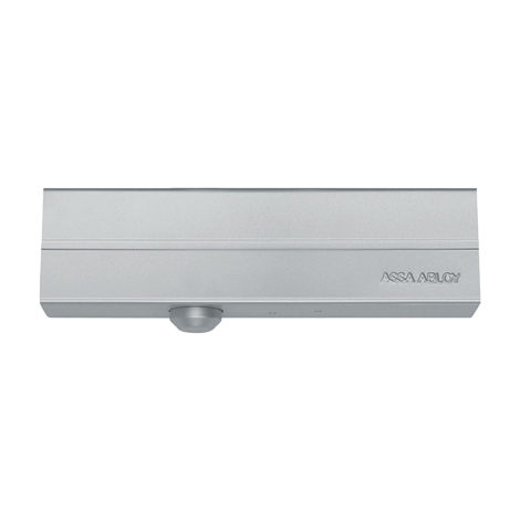 Chiudiporta  oleodinamico  dc140  assa  abloy - Nero  forza  2/5