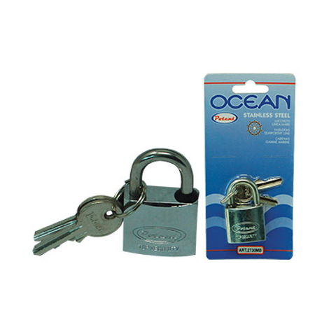 Lucchetto  ocean  2700mb  potent - Ottone  arco  acciaio  inox  chiavi  2  mm  30