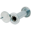 Spioncino  grandangolo  porte  potent - Finitura  cromo  satinato  f.mm  14  l.mm  50/82