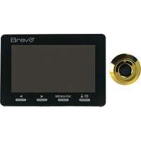 Spioncino  elettronico  maxi  sottocchio  bravo - Oro  con  schermo  lcd  4,3