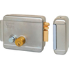 Serratura cancello applicare elettrica 688 yale - Zinc c.tondo fisso+scr+puls+tett e.mm 50 sx