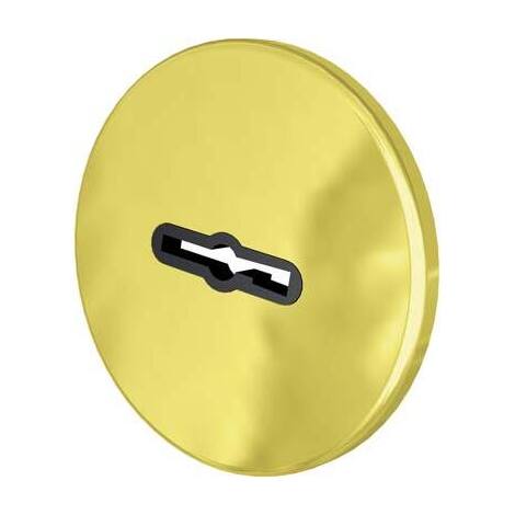 Mostrina  tonda  doppia  mappa  30  cr - Ottone  mm  60