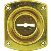 Mostrina  rettangolare  doppia  mappa  32  cr - Ottone  incavo  mm  12  mm  46x30