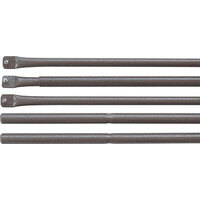 Aste  x  serratura  esterne  93/10-01  cr - Verniciate  dritte  quintuplici  mm  18  cf=pz  5