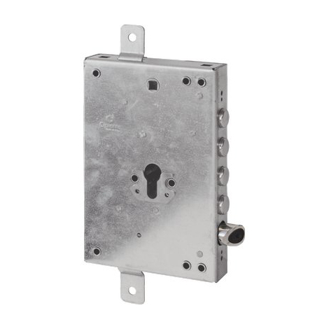 Serratura metallo applicare 50128reg cipierre - F.sagom m2 tripl+scr ip.mm 28 e.mm 63 dx/sx