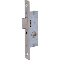 Serratura montante infilare 113 welka - B.q cromo f.mm 16 scr+q8 e.mm 15