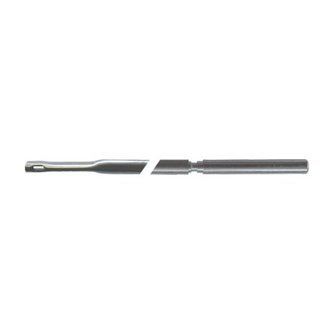 Asta x serratura interna 5818 securemme - Zincata cm 120 con asola + perno mm 10x70