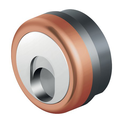 Defender magnetico mrm500 hand disec - Inox ottone bronzato f.sag i.mm 38 d.mm 50 h.mm 20