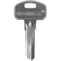 Chiave piatta securemme ky originale - Ottone nichelato