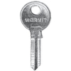 Chiave piatta lucchetto workit - Ottone nichelato x 8222053/66