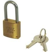 Lucchetto  arco  lungo  aditus  ka  iseo - Ottone  arco  cromato  chiavi  2  mm  40x47