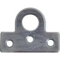 Occhiolo portalucchetto - Zincato s.mm 1,8 mm 47x35,5 foro mm 12 cf=pz 100