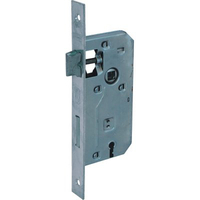 Serratura patent b.quadro nichelato 042p bonaiti - I.mm 70 f.mm 22 e.mm 40