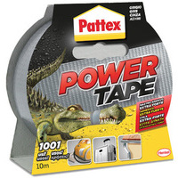 Nastro alta resistenza power tape pattex - Grigio mm 50 ml 10