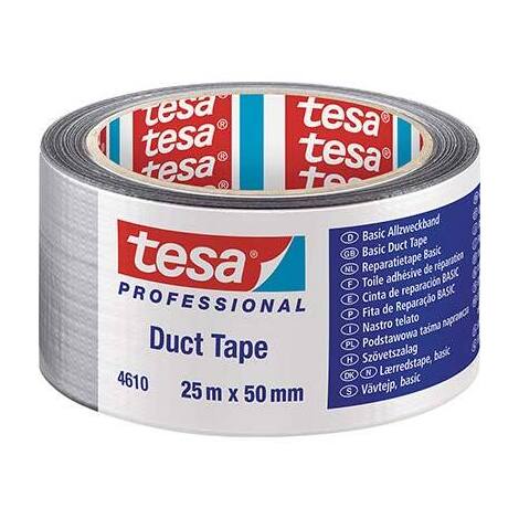 Nastro  alta  resistenza  duct  tape  4610  tesa - Grigio  mm  50  ml  25