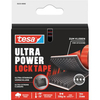 Velcro adesivo ultra power lock tape 55233 tesa - Nero mm 25 ml 1