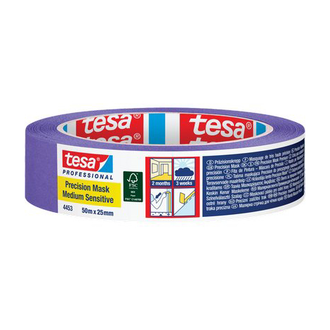 Nastro carta sensitive int.est. viola 4453 tesa - Mm 25 ml 50