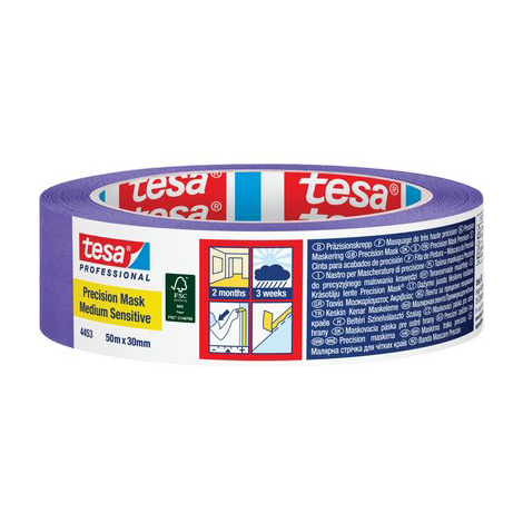 Nastro carta sensitive int.est. viola 4453 tesa - Mm 30 ml 50