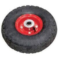 Ruota  pneumatica  x  bravetta  mozzo  centrato  hand - Mm  255x75  disco  metallo  mozzo  mm  75  f.mm  20  +  pfu