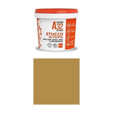 Stucco pasta legno a32 k2 rasaben - Rovere kg 0,5