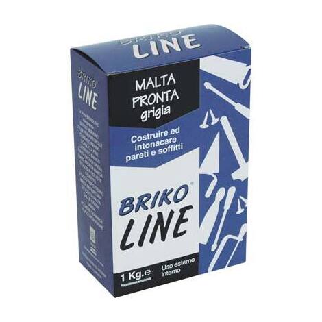Briko 1003014 INTONACO PRONTO GRIGIO BRIKO LINE 