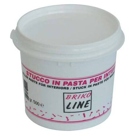 Stucco  pasta  briko  line - Bianco  gr  500