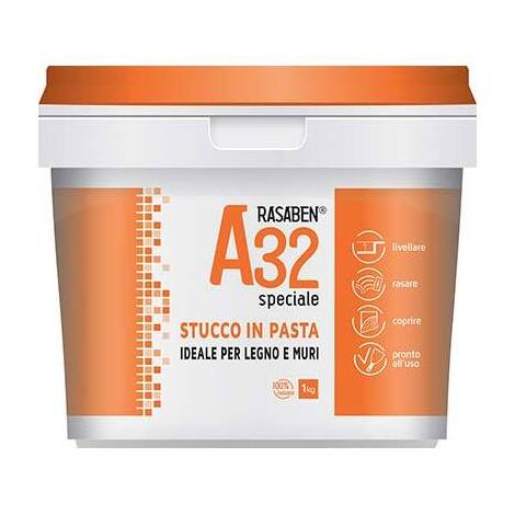 Stucco  pasta  legno  muro  k2  rasaben  a32 - Kg    1