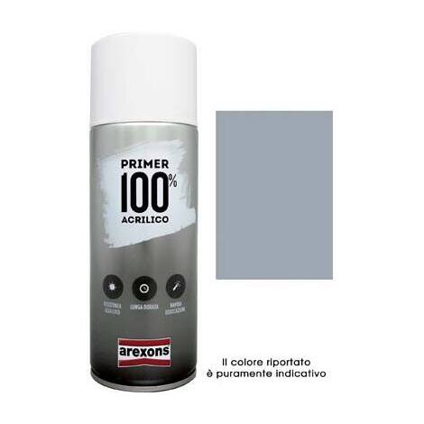 Fondo  spray  speciale  antiruggine  arexons - Antiruggine  grigio  ml  400