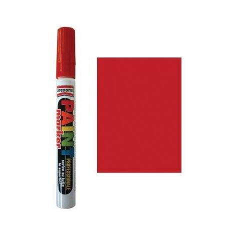 Pennarello  paint  marker  arexons - Rosso