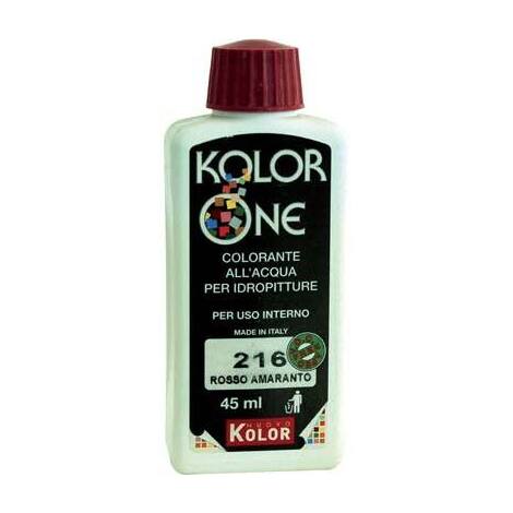 Colorante  acqua  kolorone - 216  rosso  amaranto  ml  45