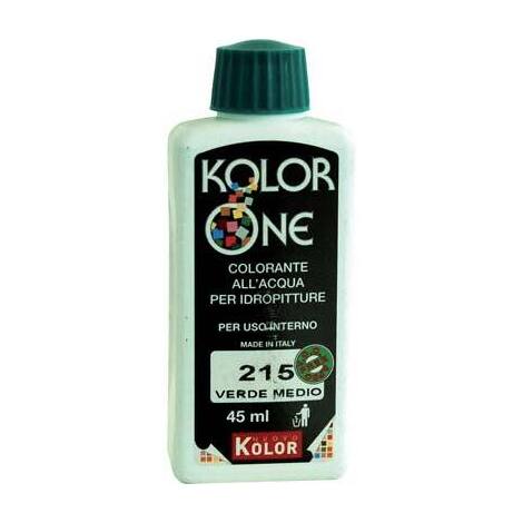 Colorante  acqua  kolorone - 215  verde  medio  ml  45