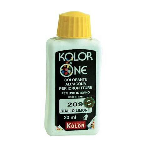 Colorante  acqua  kolorone - 209  giallo  limone  ml  20