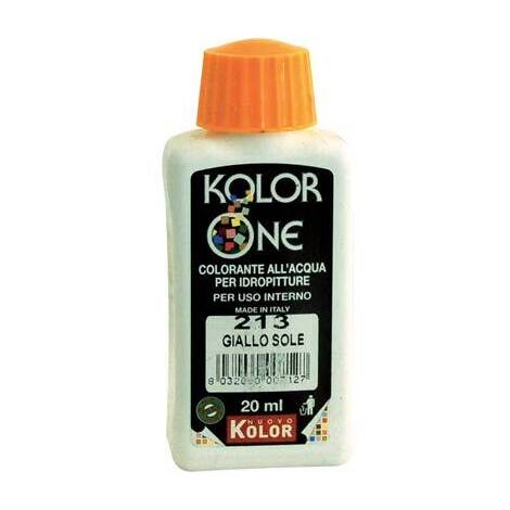 Colorante  acqua  kolorone - 213  giallo  sole  ml  20