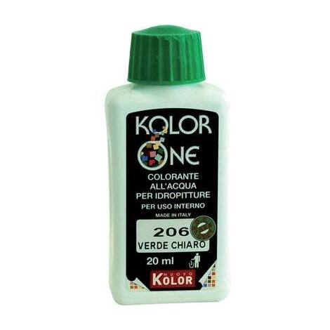 Colorante  acqua  kolorone - 206  verde  chiaro  ml  20