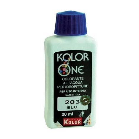 Colorante  acqua  kolorone - 203  blu  ml  20