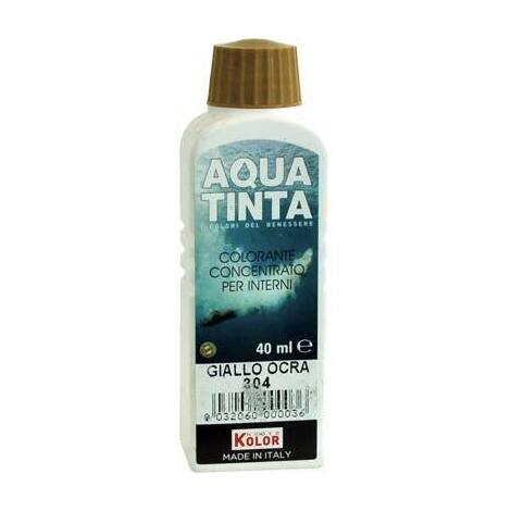 Colorante  acqua  aquatinta - 304  giallo  ocra  ml  40