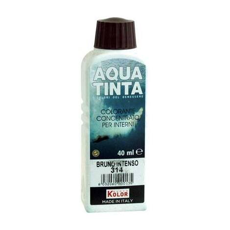 Colorante  acqua  aquatinta - 314  bruno  ml  40