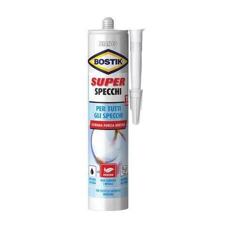 Silicone  neutro  super  specchi  bostik - Bianco  ml  425