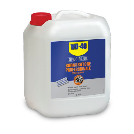Sgrassatore professionale concentrato wd-40 - Lt 5