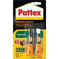 Pattex  power  epoxy  saldatutto - Tubetto  2xgr  12