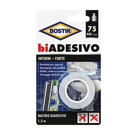 Nastro  biadesivo  interni  bostik - Mm  19  ml  1,5