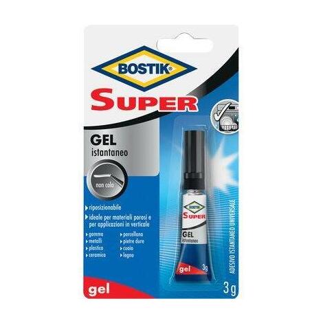 Bostik  super  gel - Gr  3