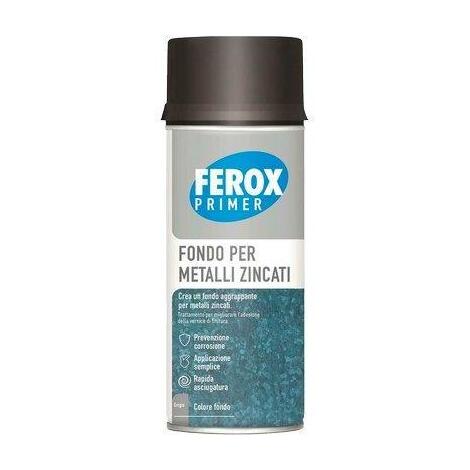 Fondo  aggrappante  spray  ferox  arexons - Lamiera  zincata  ml  400