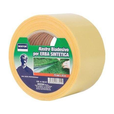 Nastro biadesivo prato erba sintetica - Mm 75 ml 25
