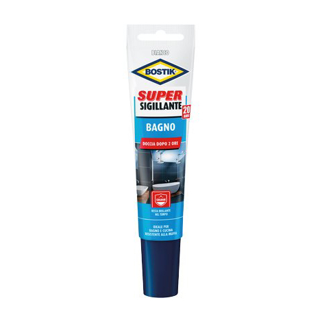 Bostik super sigillante bagno - Bianco ml 150